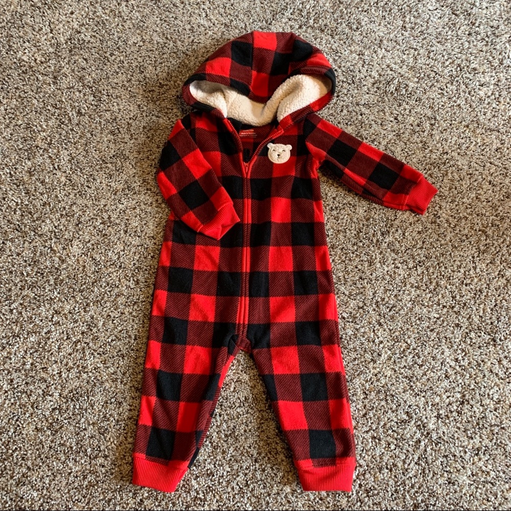 Carter’s Fleece Coverall 12M